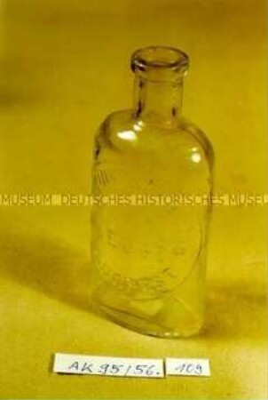 Glasflasche für "SYR:HYPOPHOS Dr. EGGER BUDAPEST"