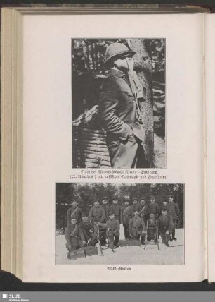 Nach der Abwehrschlacht Krewo – Smorgon (Lt. Alverdes † mit russischer Gasmaske und Stahlhelm)