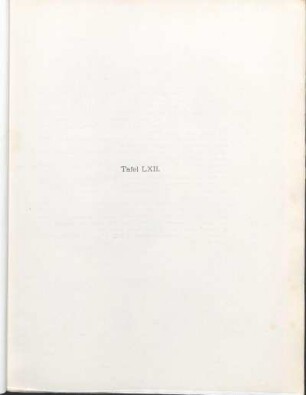 Tafel LXII.