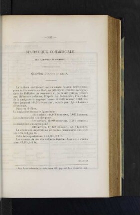 Statistique commerciale