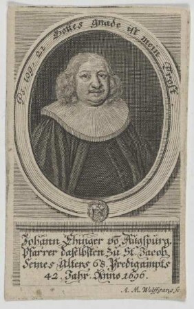 Bildnis des Johann Ehinger