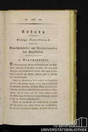 1. Gewächshäuser.