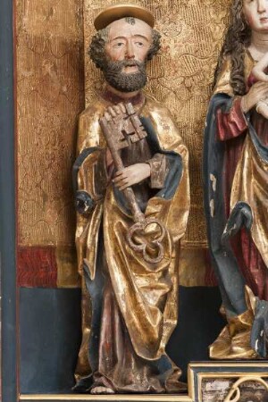 Kiedricher Marienaltar — Petrus