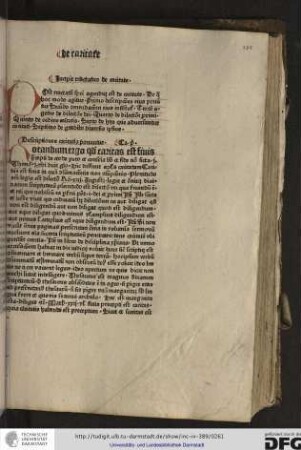 Incipit tractatus de caritate.