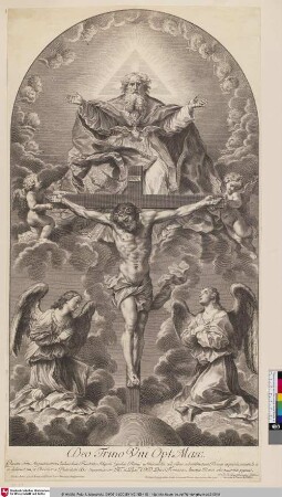 Deo Trino Vni Opt. Max.; [La S. Trinité]