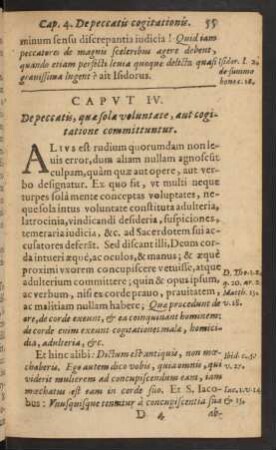 Caput IV. De peccatis, quae ...