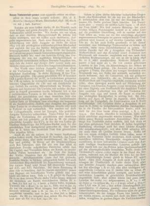 291-293 [Rezension] Novum testamentum graece cum apparatu critico ex editionibus et libris manu scriptis collecto