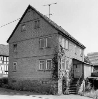 Leuseler Straße 3: Fachwerkwohnhaus von Nordwesten