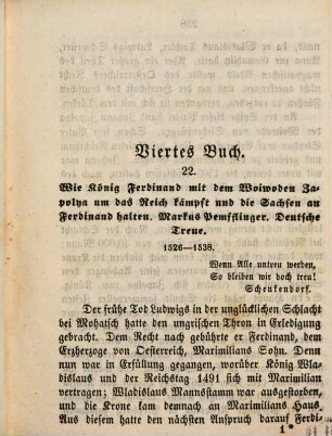 Geschichte der Siebenbürger Sachsen für das sächsische Volk, 3