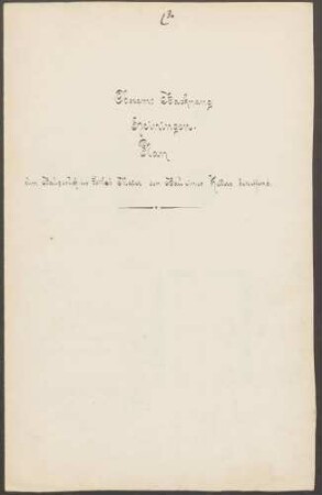 Maier, Gottlob, Schmied Bau eines Kellerhauses