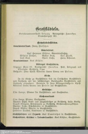 Großstädteln