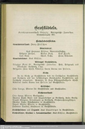 Großstädteln