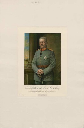 Generalfeldmarschall von Hindenburg