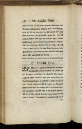 Der XXXIII. Brief