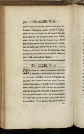 Der XXXIII. Brief