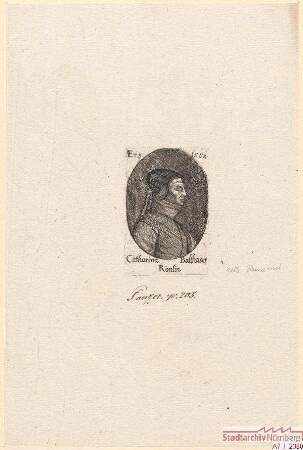 Catharina Balthasar Rimlin (= Katharina, Frau des Balthasar Rummel d.Ä.)