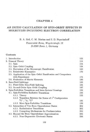 Ab initio calculation of spin-orbit effects in molecules including electron correlation