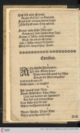 Eytelkeit