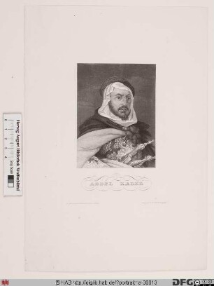 Bildnis Abd el-Kader