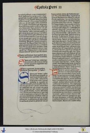 Argumentum in epistolam secundam