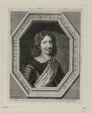 Bildnis Nicolas de Neufville, Markgraf von Villeroy