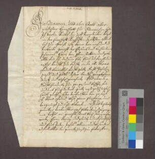 Schuldverschreibung des Johannes Haini von Ehrenstetten gegenüber der St. Thomas-Kaplanei in Kirchhofen.