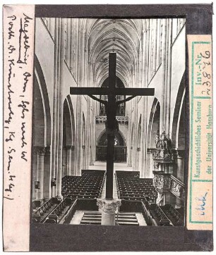 Magdeburg: Dom, Blick vom Triumphkreuz nach Westen