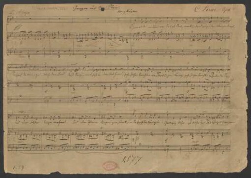 Gregor auf dem Stein; V, pf; B-Dur; op. 38