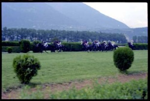 Meran (Südtirol, Italien): Galopp-Hindernis Rennen