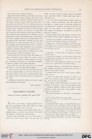 4: Documenti inediti intorno ad artisti napoletani del selcolo XVII.