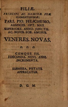 Dan. Georgi[i] Morhofi[i] Veneres Novae