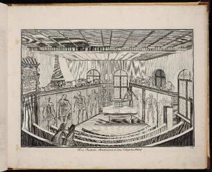 12 Das Theatrum Anatomicum in dem Collegio zu Altdorf. - Universität Altdorf, Theatrum anatomicum