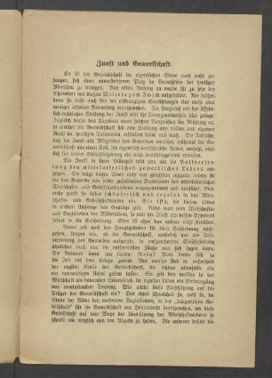 Zunft und Gewerkschaft