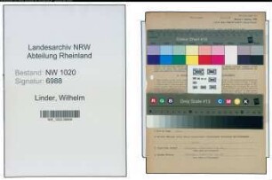 Entnazifizierung Wilhelm Linder , geb. 09.05.1896 (Verwaltungsangestellter)