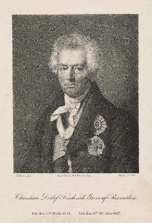 Bildnis von Christian Detlef Friedrich Graf von Reventlow (1748-1827)