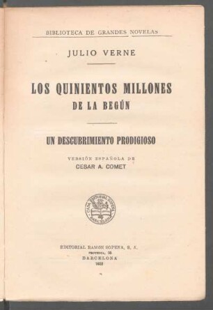 Los quinientos millones de la Begún