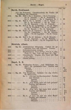Catalog des Musikalienverlags von Friedr. Kistner : (No 1.) 2. Ostermeßberichte de 1854 - 1858 ; Neue Musikalien. Jan. 1874 ; Instrumental- & Vokalwerke f. Concertinstitute (s.a.)