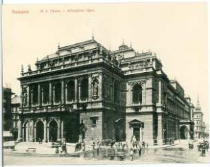 Budapest. Königliche Oper (1875-1884; Miklós Ybl)