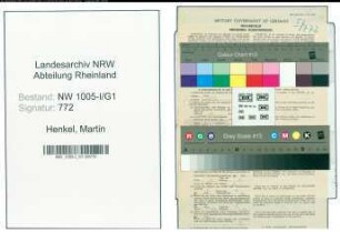 Entnazifizierung Martin Henkel , geb. 11.02.1903 (Feuerwehrmann)