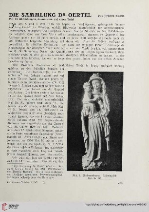5: Die Sammlung Dr. Oertel