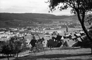 Lörrach, Tüllingen: Über die Dächer von Tüllingen auf Stetten