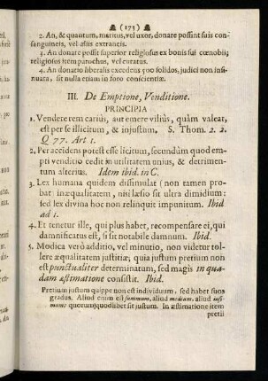 173-183, III. De Emptione, Venditione; ...