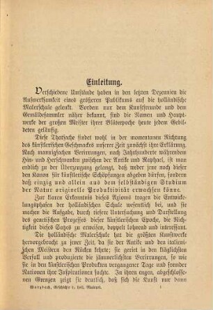 Geschichte der holländischen Malerei