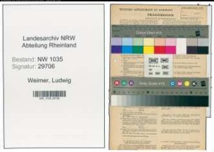 Entnazifizierung Ludwig Weimer , geb. 06.08.1893 (Rangiermeister)