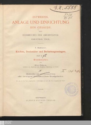 A: Geschichte des Denkmales