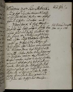 Woodstock 2. September 1710