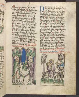Darbringung Samuels (Kapitel 10); Flucht nach Ägypten (Kapitel 11)