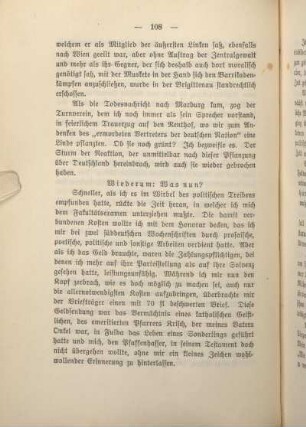 Wiederum: Was nun?