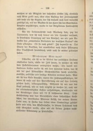 Wiederum: Was nun?