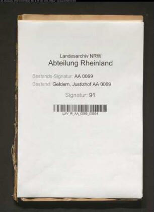 Protokolle über Belastungen der Lehngüter im Herzogtum Geldern und Aufnahme von Hypotheken auf dieselben